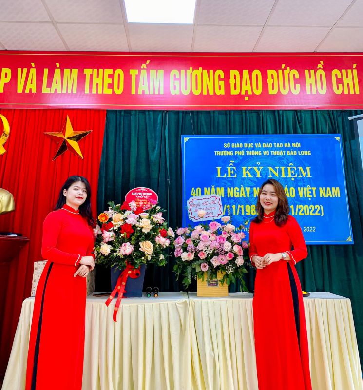 LONG TRỌNG LỄ KỶ NIỆM 40 NĂM NGÀY NHÀ GIÁO VIỆT NAM (20/11/1982 – 20/11/2022)