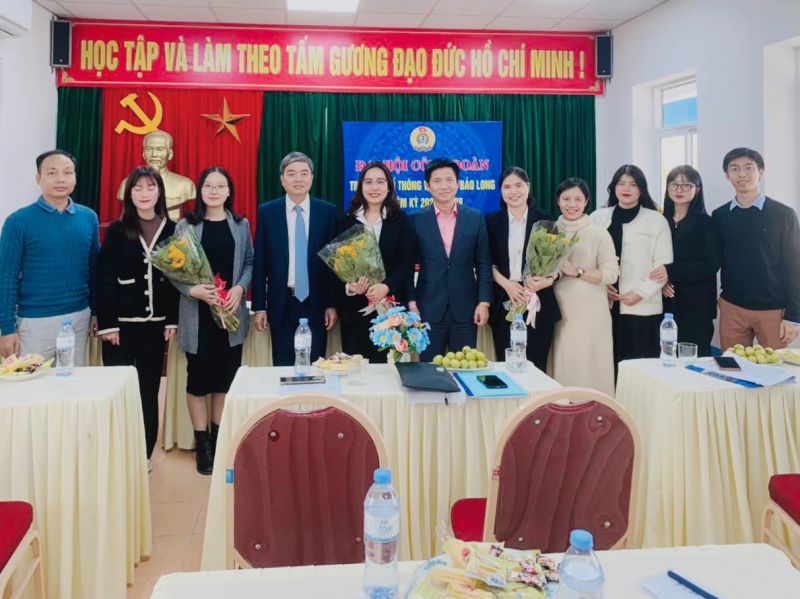 CHÚC MỪNG ĐẠI HỘI CÔNG ĐOÀN TRƯỜNG PHỔ THÔNG VÕ THUẬT BẢO LONG THÀNH CÔNG RỰC RỠ