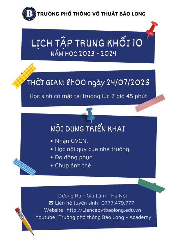 LỊCH CÔNG TÁC TUẦN 30