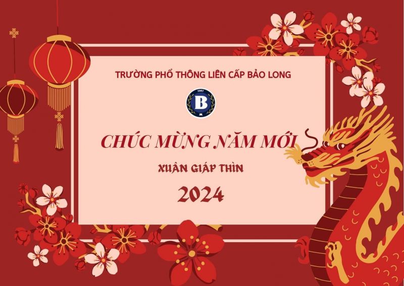 CHÚC MỪNG NĂM MỚI XUÂN GIÁP THÌN 2024
