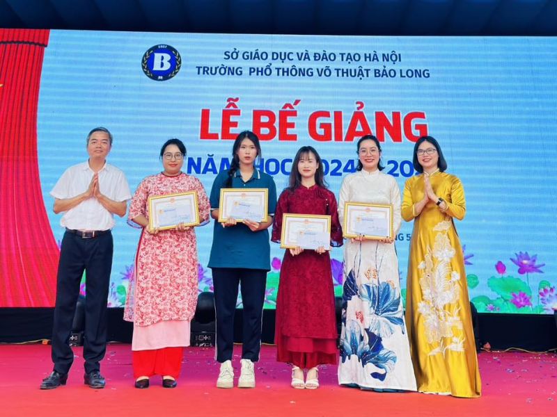 LỄ BẾ GIẢNG NĂM HỌC 2024-2025